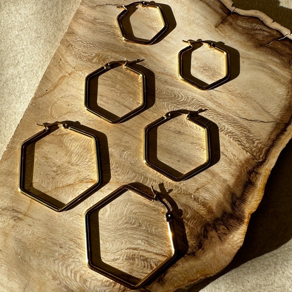 Honey comb hoops